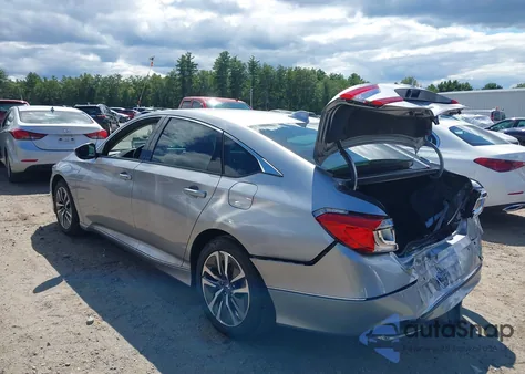 2018 Honda Accord Hybrid Touring из США, поврежденный, VIN 1HGCV3F9XJA004849